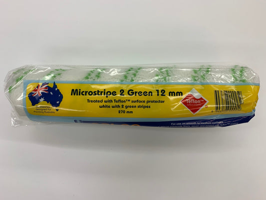 Rolon Microstripe 2 Green 12mm Roller Sleeve My Paint Shop